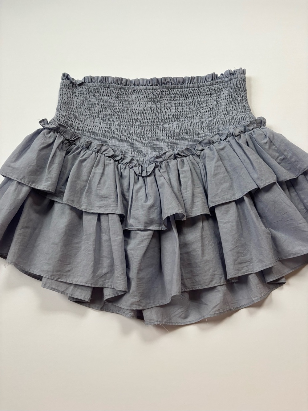 En Saison Ruffled Mini Skirt